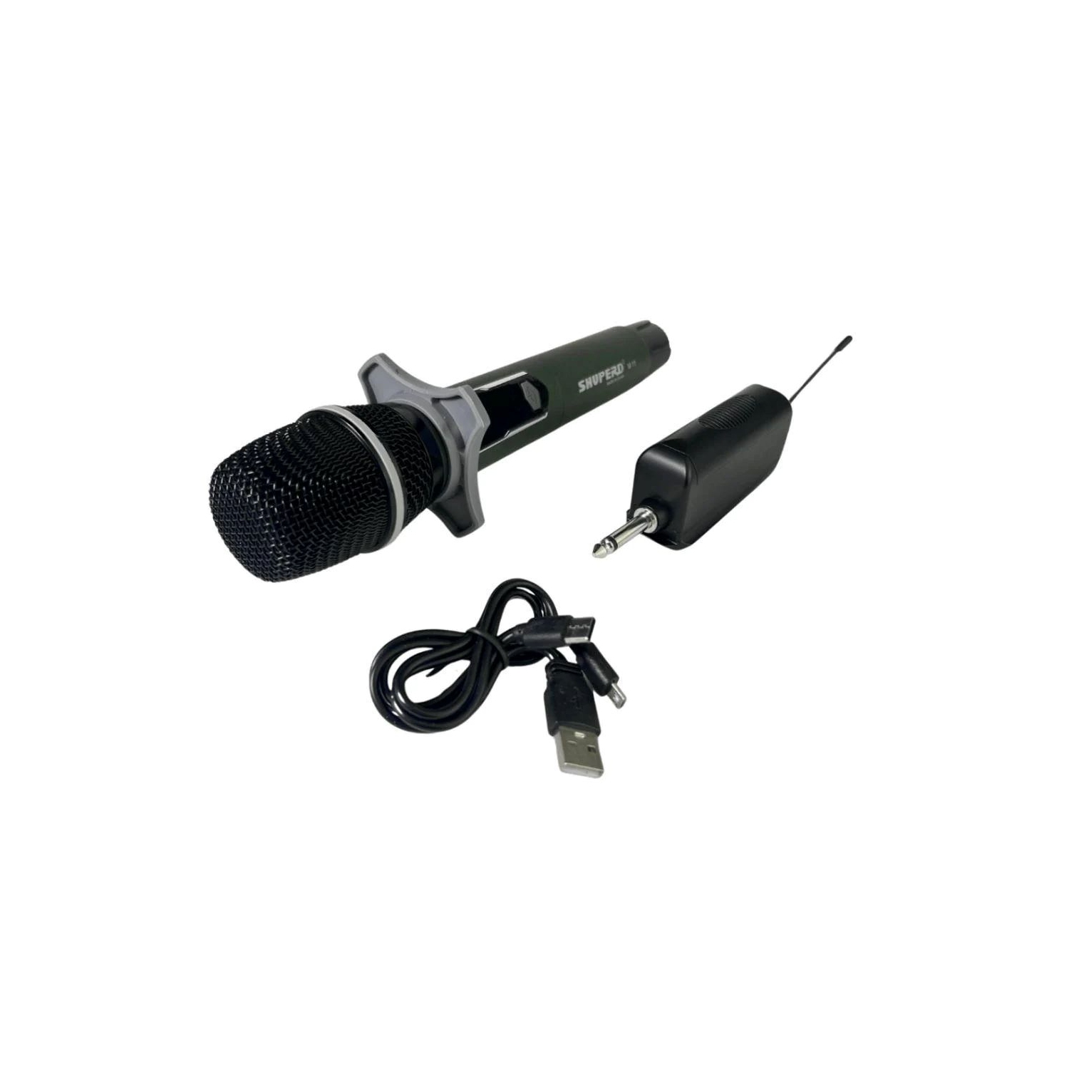 Professional UHF Handheld Wireless Microphone Advanced Digital Rechargeable Battery 96-0252-01