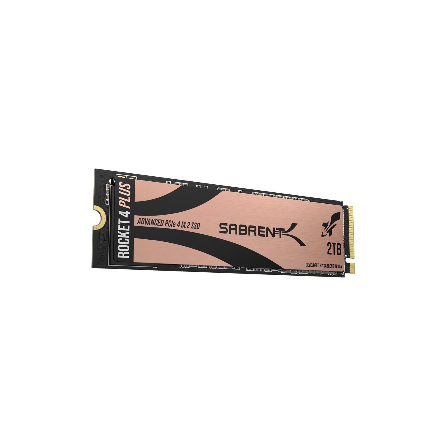 Brand New - Sabrent SB-RKT4P-2TB 2TB Rocket 4 PLUS NVMe 4.0 Gen4 PCIe M.2 Internal SSD Solid State Drive (SB-RKT4P-2TB)