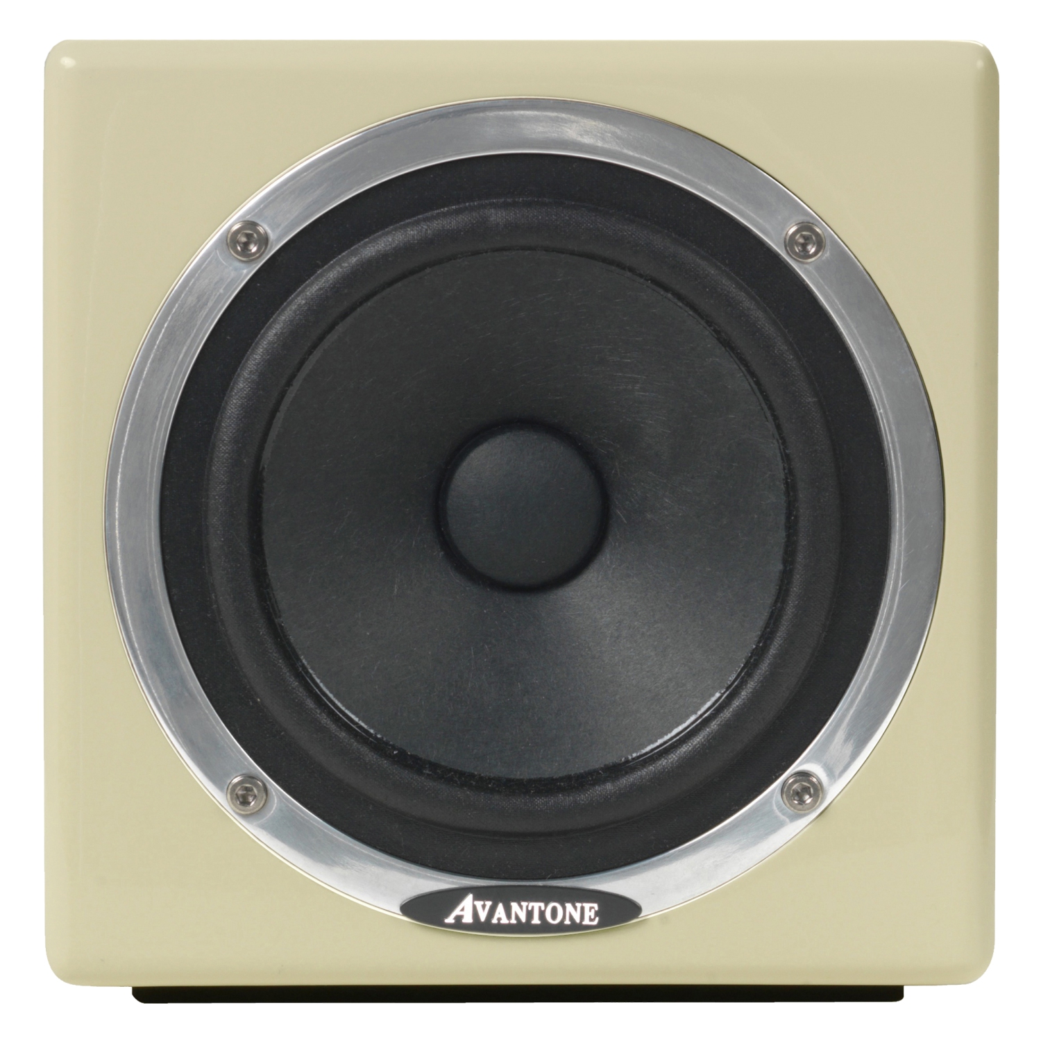 Avantone Pro AV-PM MixCube Passive Black Full-Range Mini Reference Monitor Mono, Retro-Cream