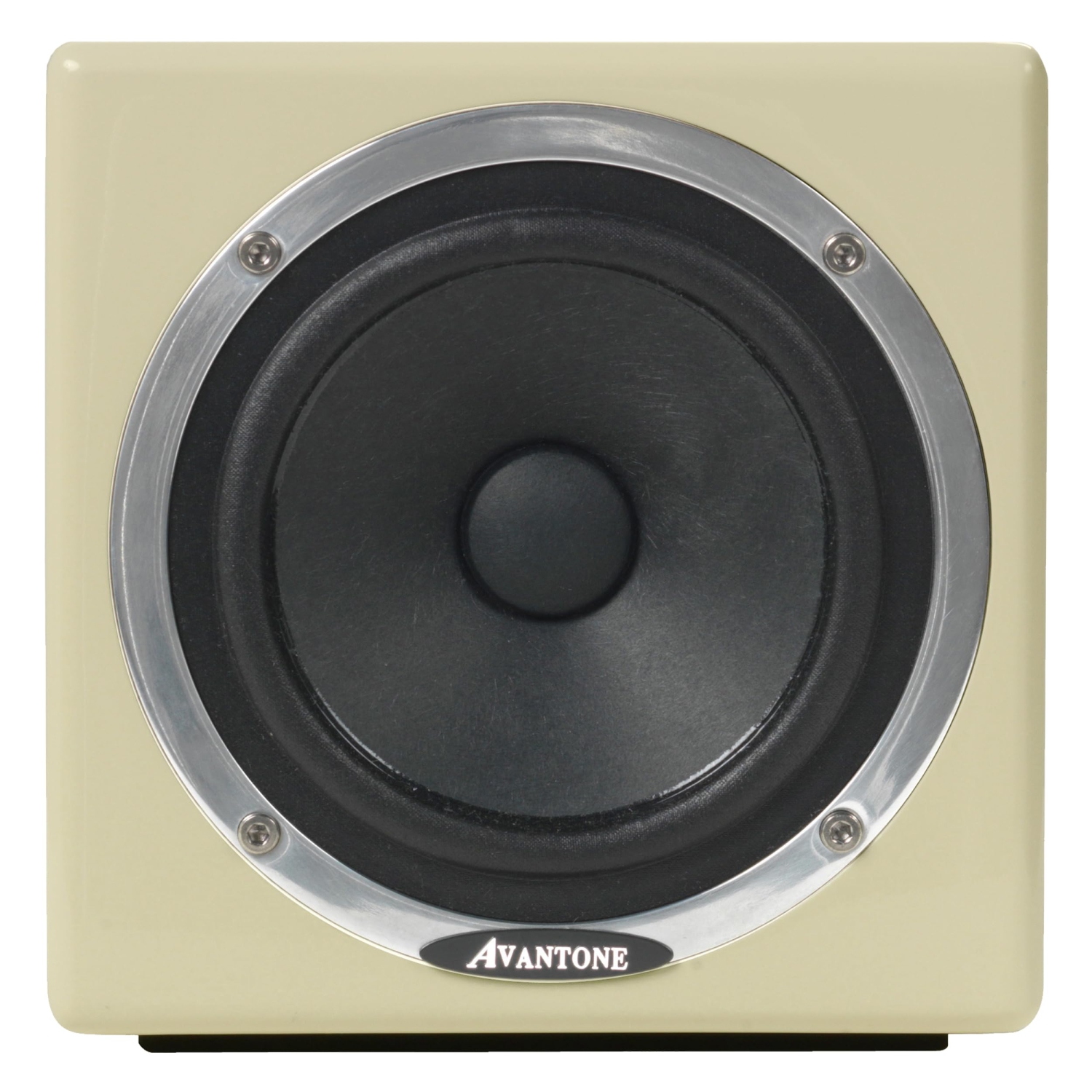 Avantone Pro AV-PM MixCube Passive Black Full-Range Mini Reference Monitor Mono, Retro-Cream