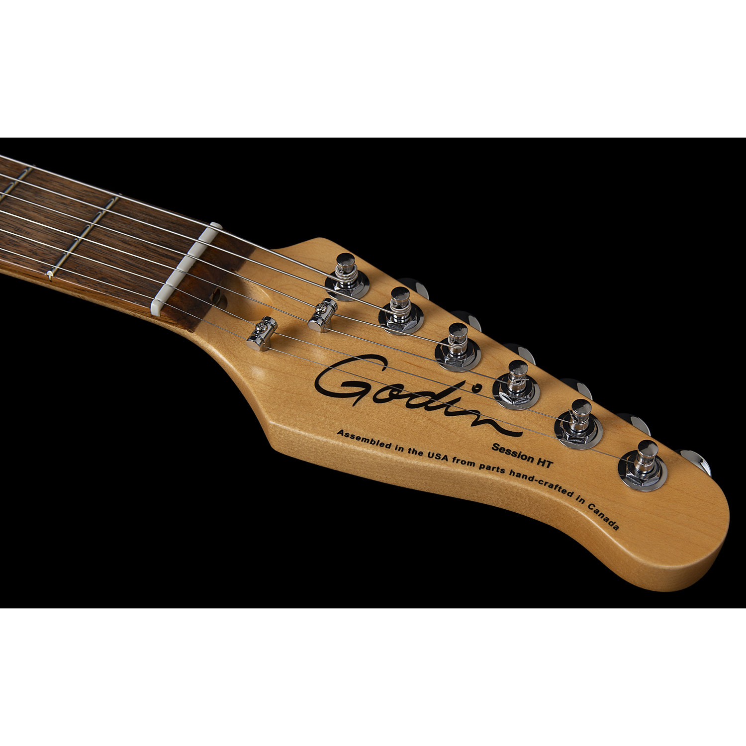 Guitare électrique Stadium HT de Godin avec sac de qualité supérieure - Noir mat