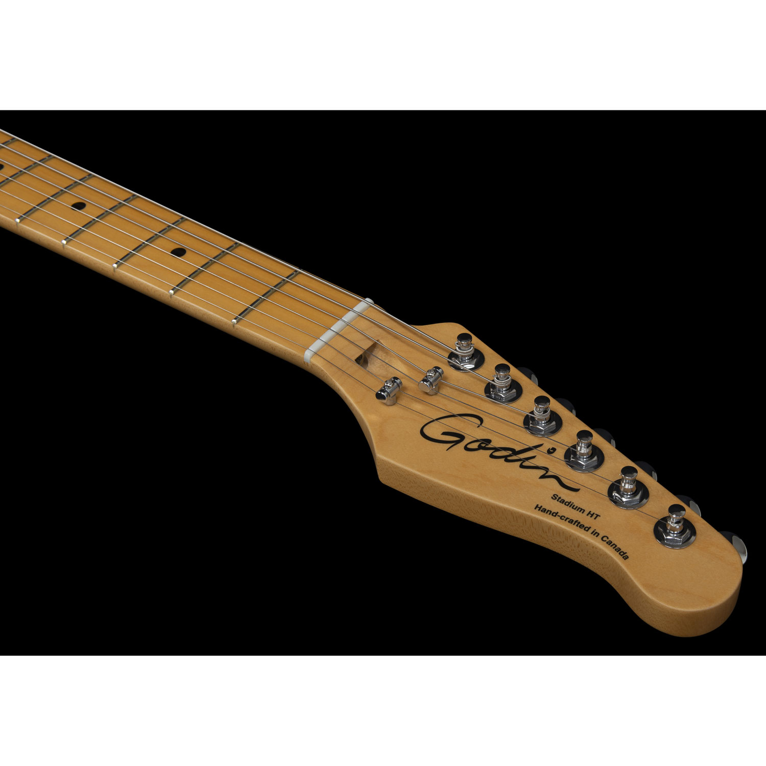 Godin Stadium HT Electric Guitar with Premium Bag - Matte Black