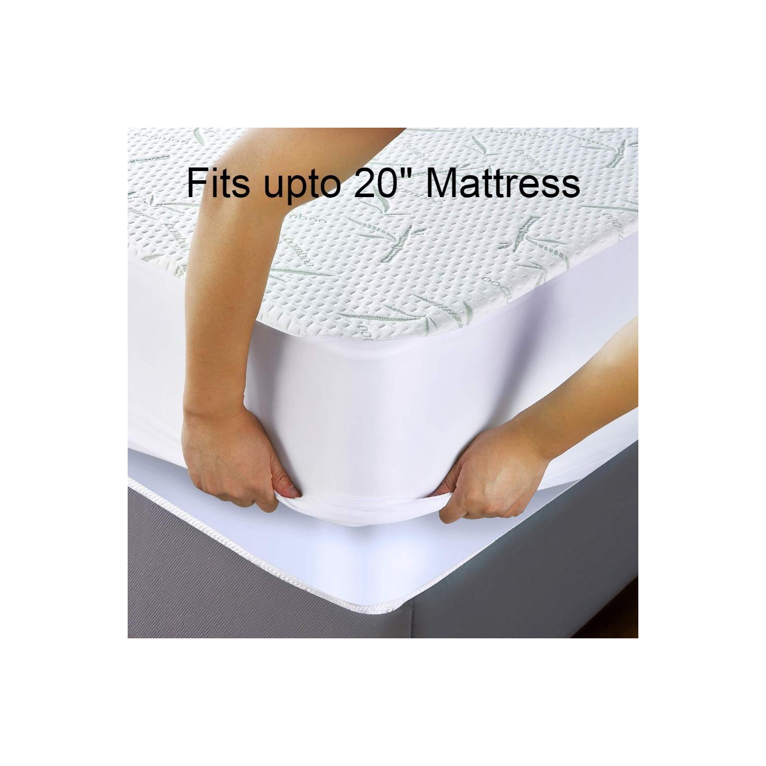 UltraFlex OASIS- 12” Hybrid Eurotop, Pocket Coil, High Density Foam Encased, Pressure Relieving Foam and HDcoil Pocketed With Waterproof Mattress