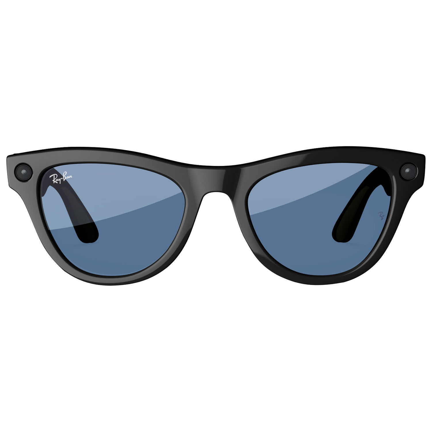 Ray-Ban | Meta Skyler Glasses with AI, Photo, Video, Audio & Messaging - Black/Cerulean Blue/Transitions