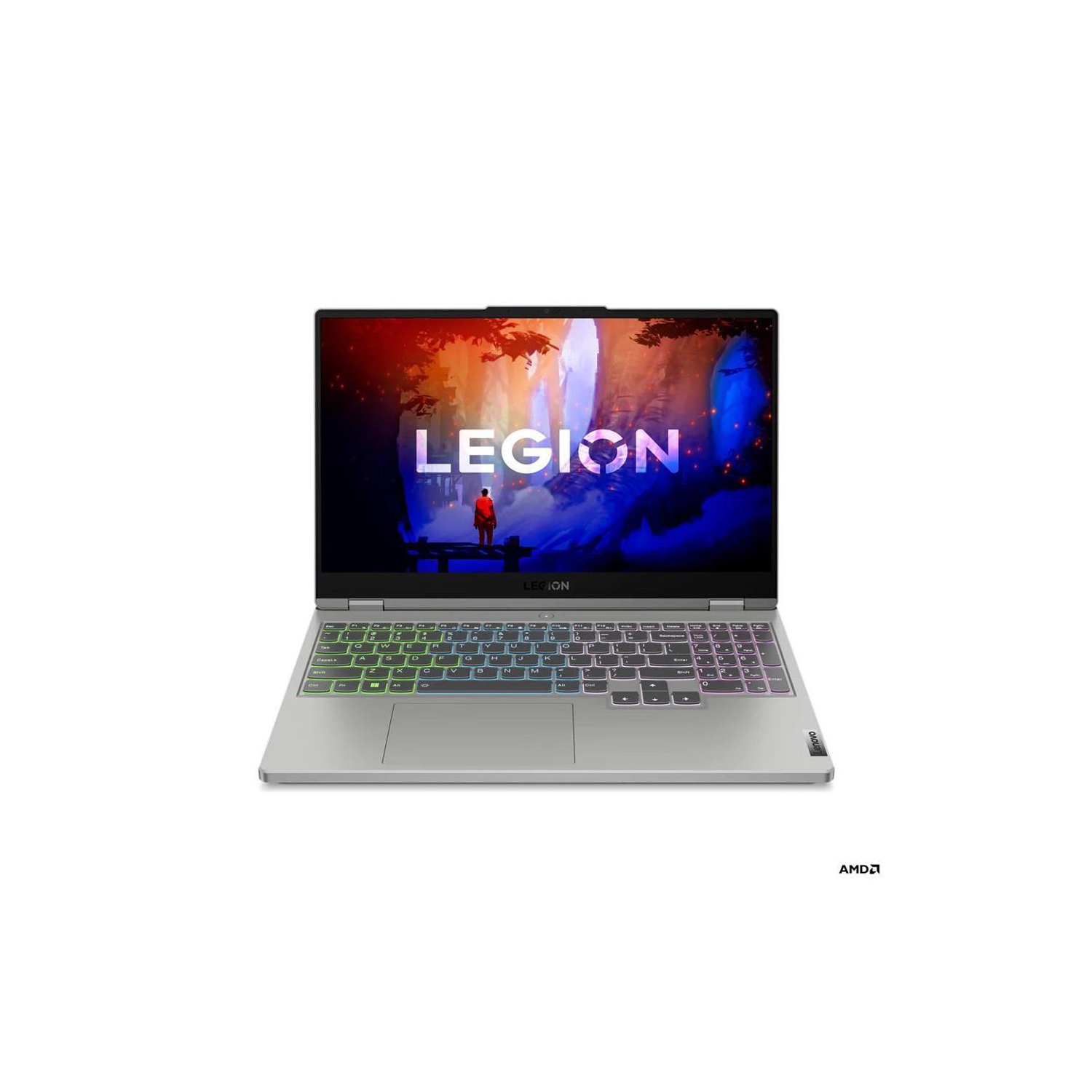 Refurbished (Good) Lenovo Legion 5 15ARH7 15.6" FHD Gaming Laptop - AMD Ryzen 5 6600H - 16GB DDR5 - 512GB SSD - NVIDIA GeForce RTX 3050 Ti - Microsoft Windows 11 Home 64-bit.
