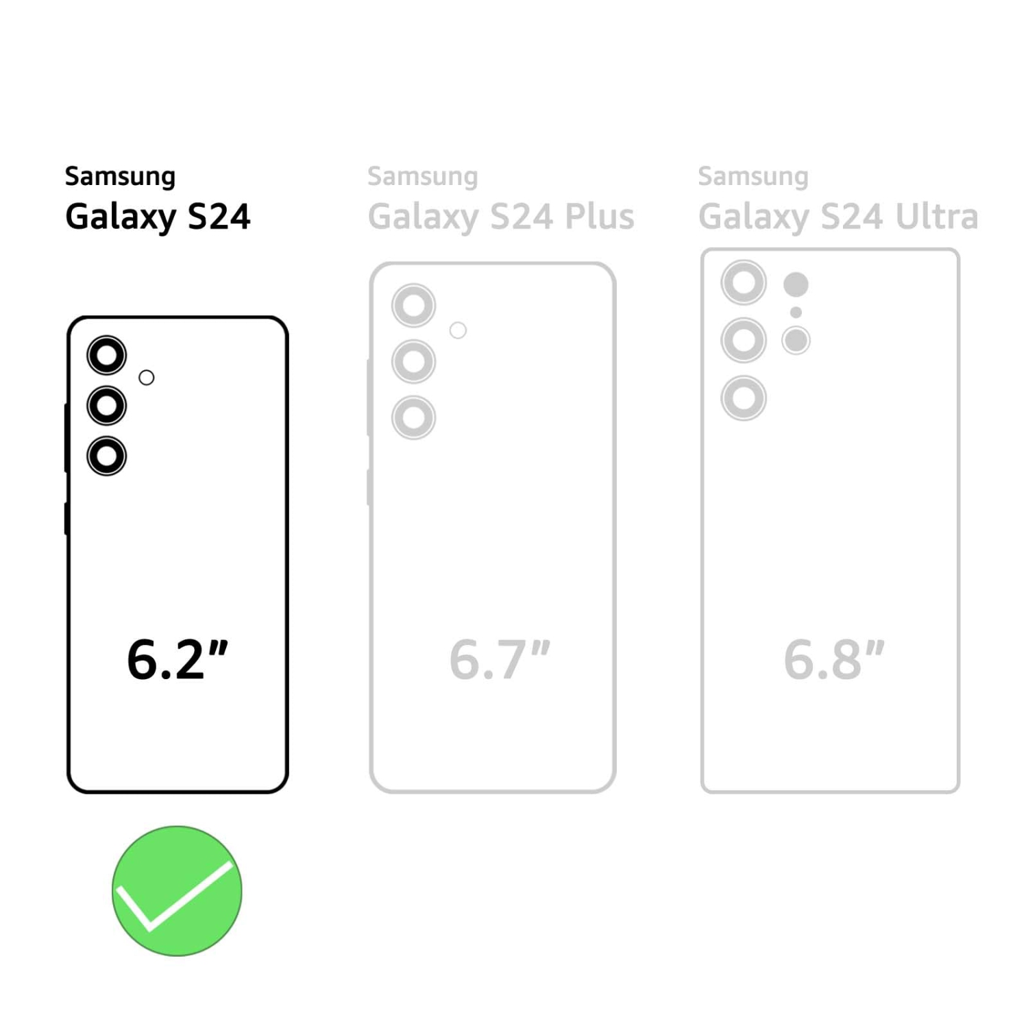 Étui portefeuille Samsung Galaxy S24 5G avec porte-carte de crédit anti-RFID, étui protecteur Flip Book pu en cuir femme pour Samsung S24 étui