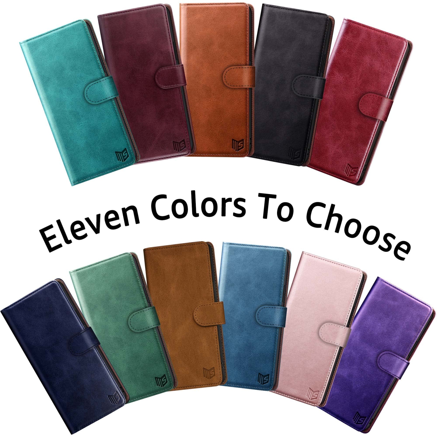 Étui portefeuille Samsung Galaxy S24 5G avec porte-carte de crédit anti-RFID, étui protecteur Flip Book pu en cuir femme pour Samsung S24 étui