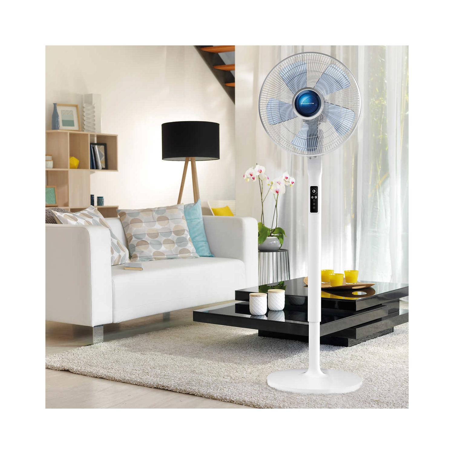 Ventilateur sur pied et ventilateur Turbo Silence Extreme de Rowenta