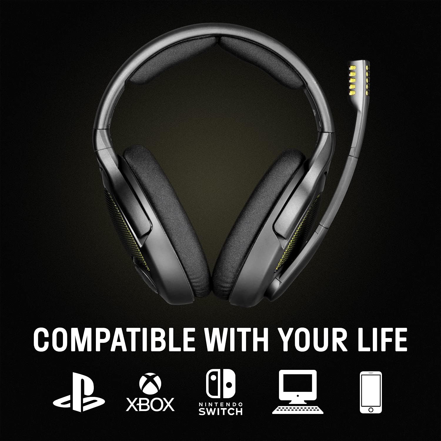 Open Box - Drop + Sennheiser PC38X Gaming Headset, Noise