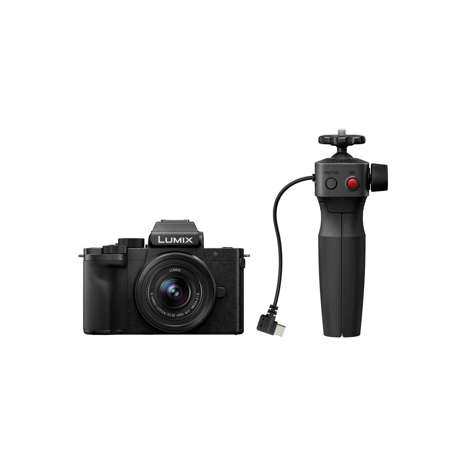 Panasonic Lumix G100D 4K Mirrorless Camera with Tripod Vlogging Kit Bundle