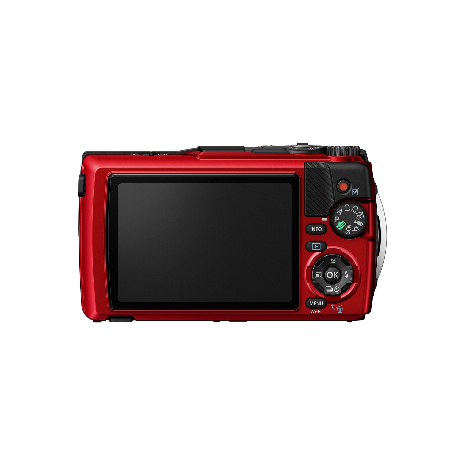 OM SYSTEM Tough TG-7 Digital Camera V110030RU000 - 7PC Accessory Bundle