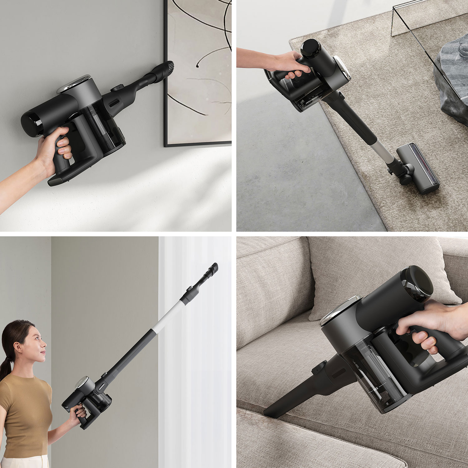 Aspirateur et vadrouille robot Deebot X2 Combo Complete d'Ecovacs - Noir