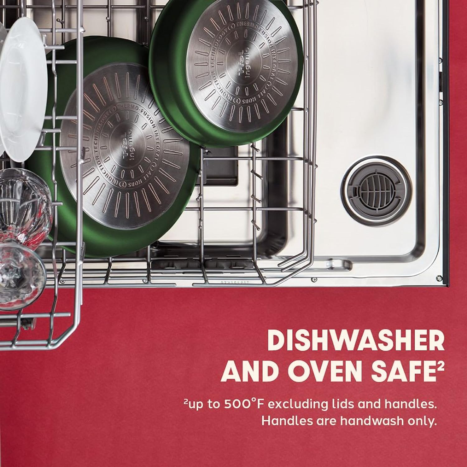 Batterie de cuisine antiadhésive T-fal Ingenio, four à induction, 14 pièces, batterie de cuisine 500F pièces, casseroles et poêles, four, gril, va au