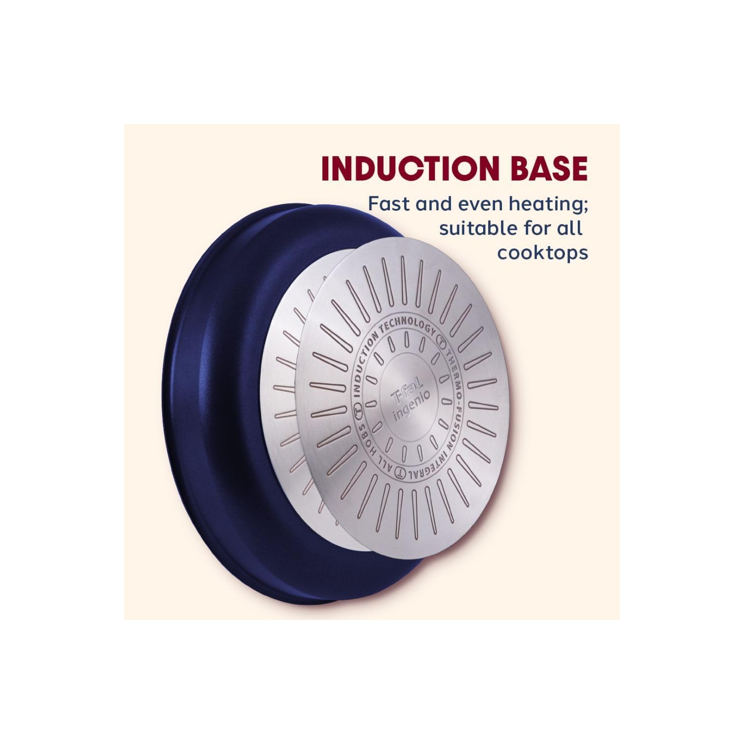 Batterie de cuisine antiadhésive T-fal Ingenio, four à induction, 14 pièces, batterie de cuisine 500F pièces, casseroles et poêles, four, gril, va au