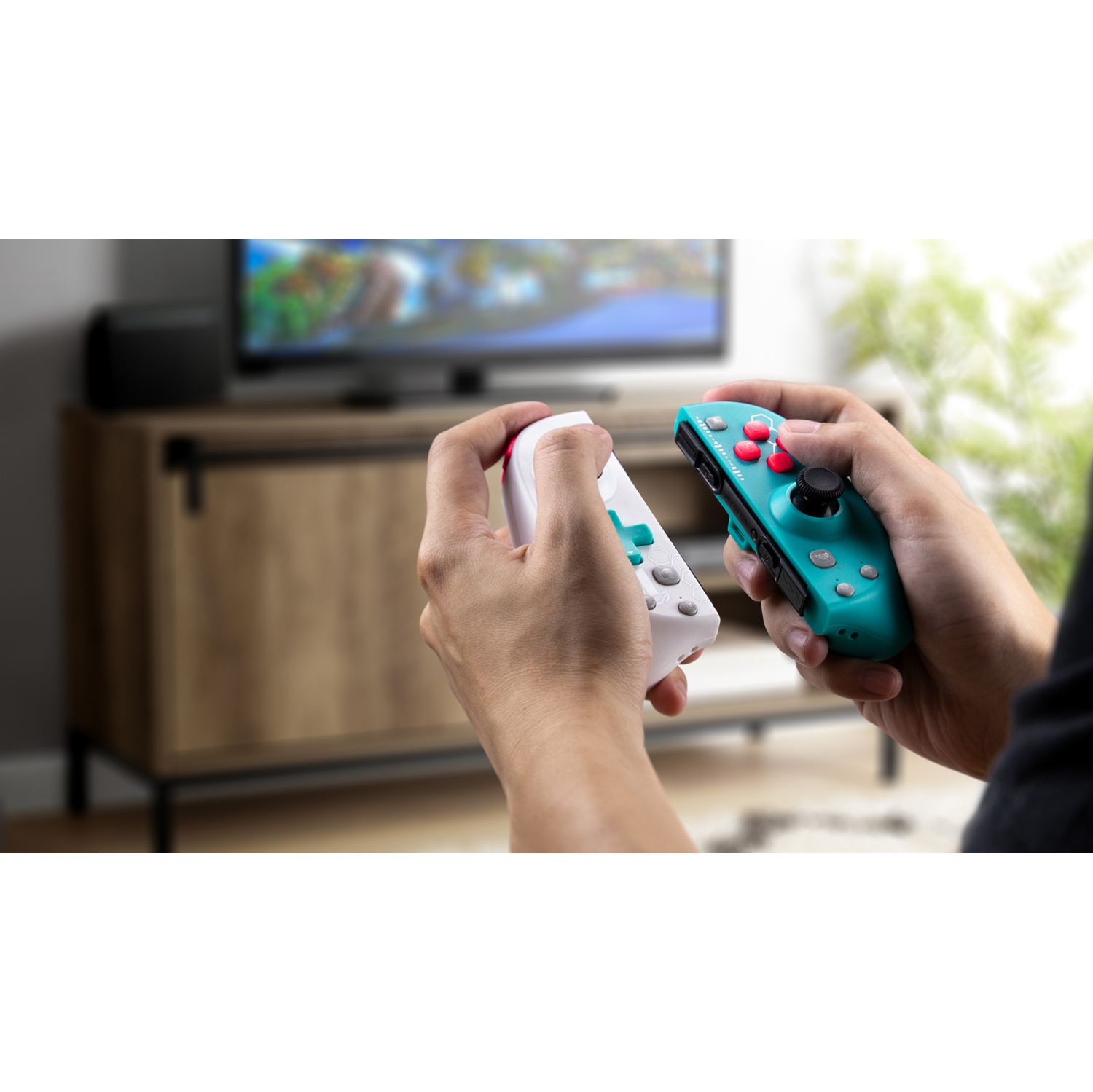 Flashfire Switch JOYPAD Bluetooth Gaming Controller for Nintendo Switch|Dual Motor Vibration and Built-in Motion Sensor|Ergonomic Design|White and