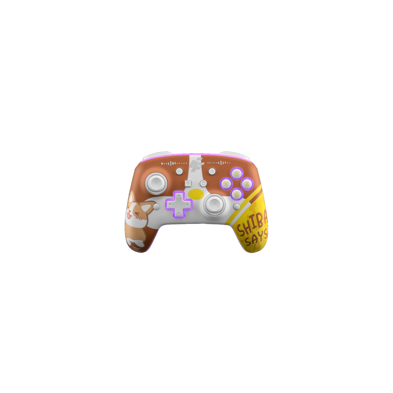 Flashfire MASTER Bluetooth Gaming Controller for PC and Nintendo Switch|Six-Axis Somatosensory|Interchangeable Cover|RGB Lighting|Up to 10h of