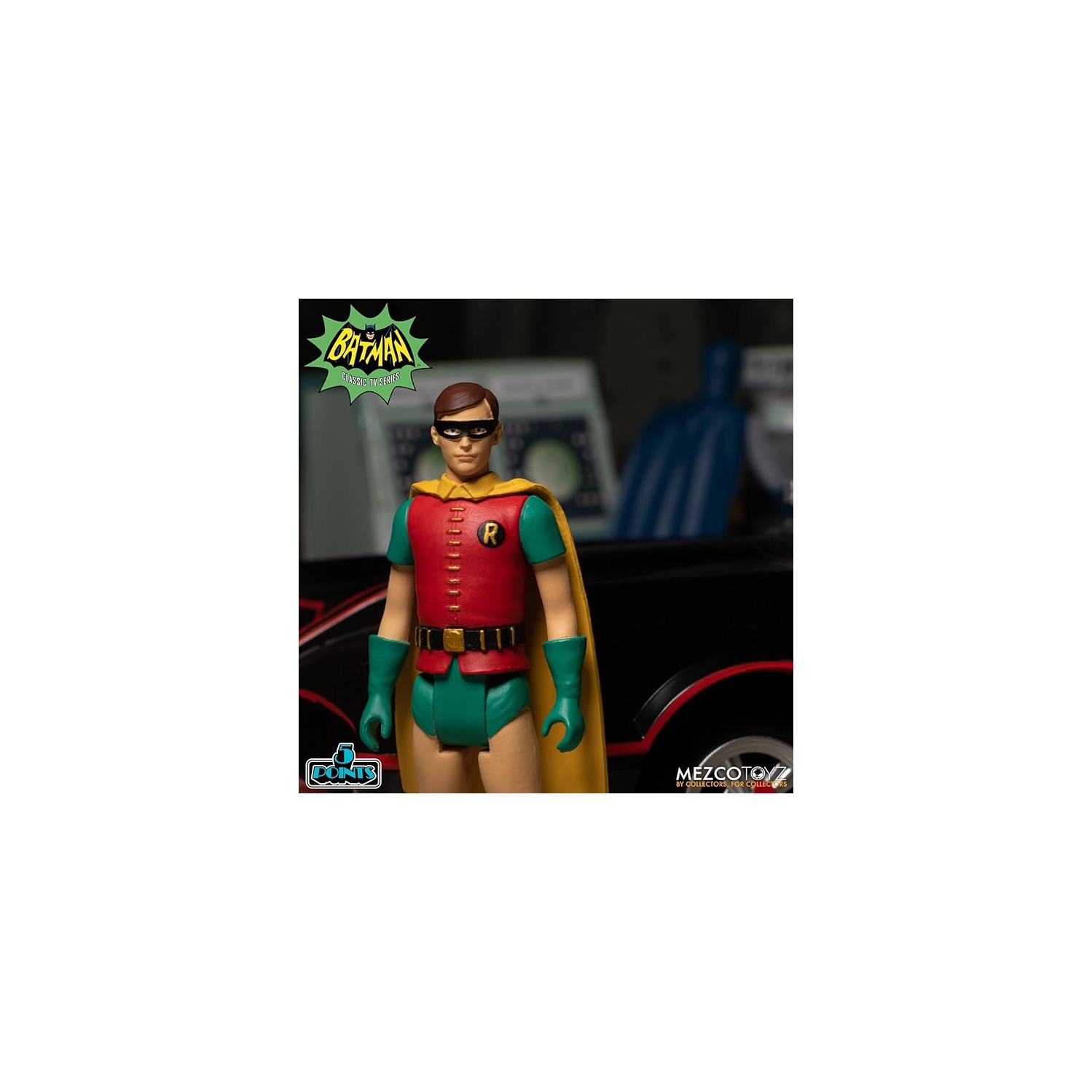 Mezco Toyz Batman Classic TV Series 5 Points Deluxe Box Set