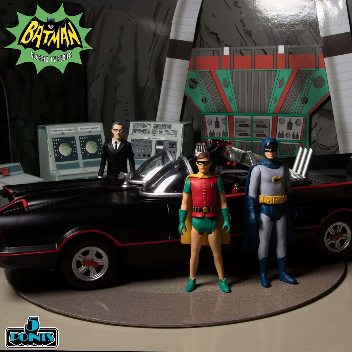 Mezco Toyz Batman Classic TV Series 5 Points Deluxe Box Set