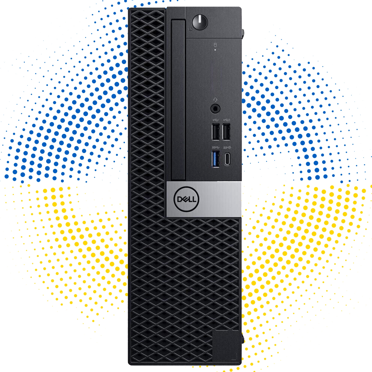 Refurbished - Dell OptiPlex XE3 SFF High Performance Windows 11 Pro Desktop Computer PC, Intel i5 Hexa-Core Processor, 16GB DDR4 RAM, New 256GB SSD,