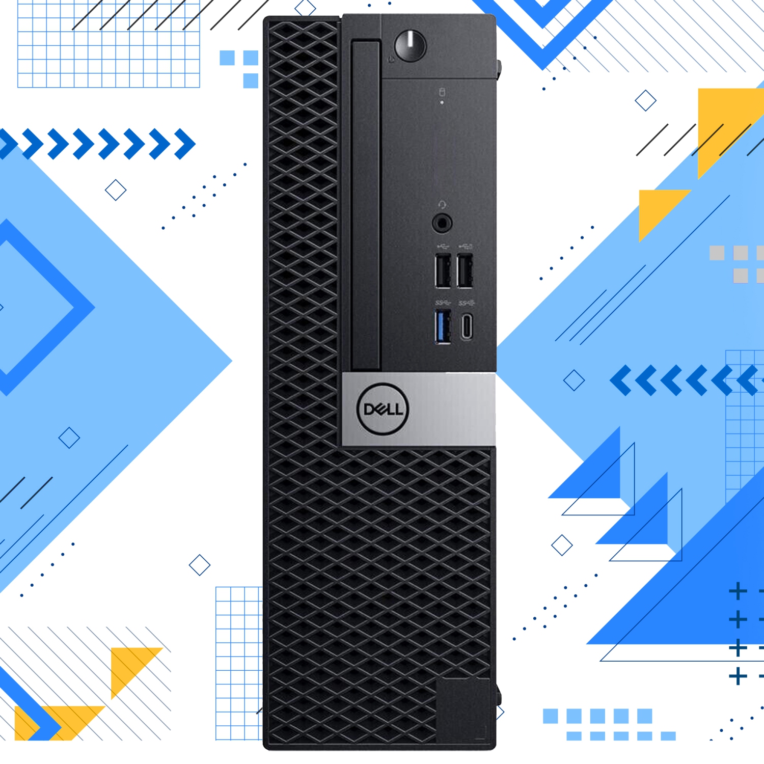 Remis à neuf - ordinateur de bureau OptiPlex XE3 SFF Windows 11 Pro - hexacoeur i5 8500 d'Intel jusqu'à 4,10 GHz - 16 Go DDR4 RAM - SSD