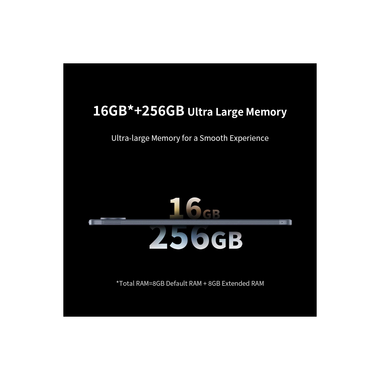 Tablette A5 11 po de FreeYond, mémoire vive 8&nbsp;Go HD intégrale, stockage 256&nbsp;Go, Android 13, étui folio gratuit-Gris ciel