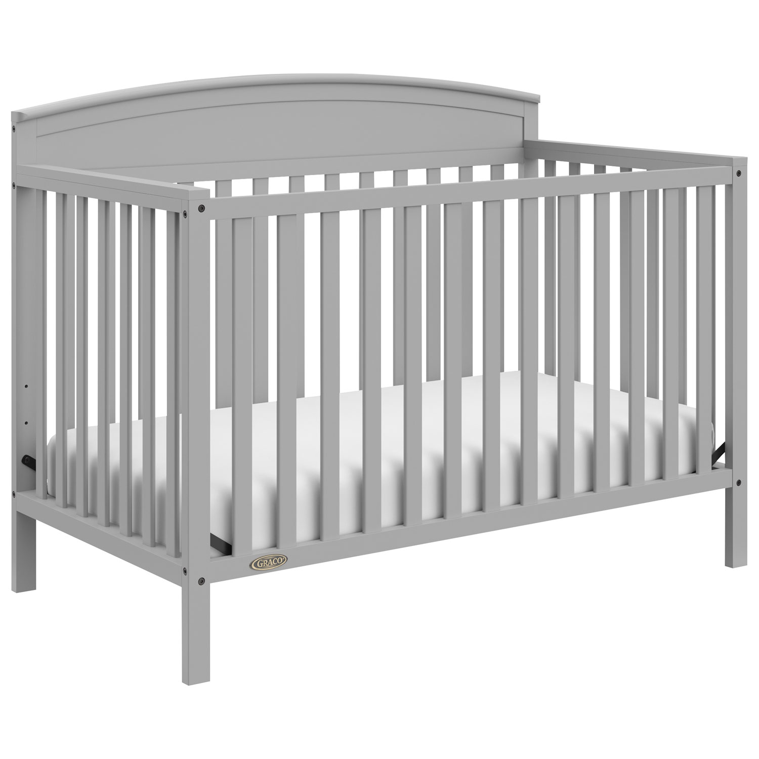 Graco Benton 5-in-1 Convertible Crib - Pebble Grey