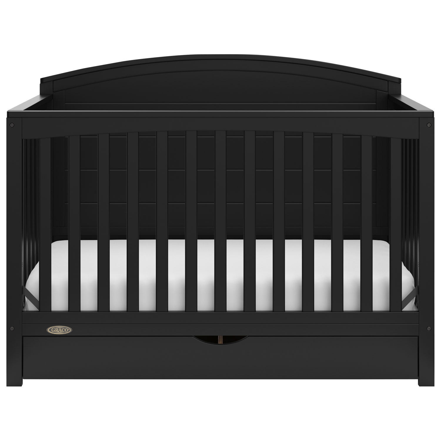 Graco Bellwood 5-in-1 Convertible Crib with Drawer - Black