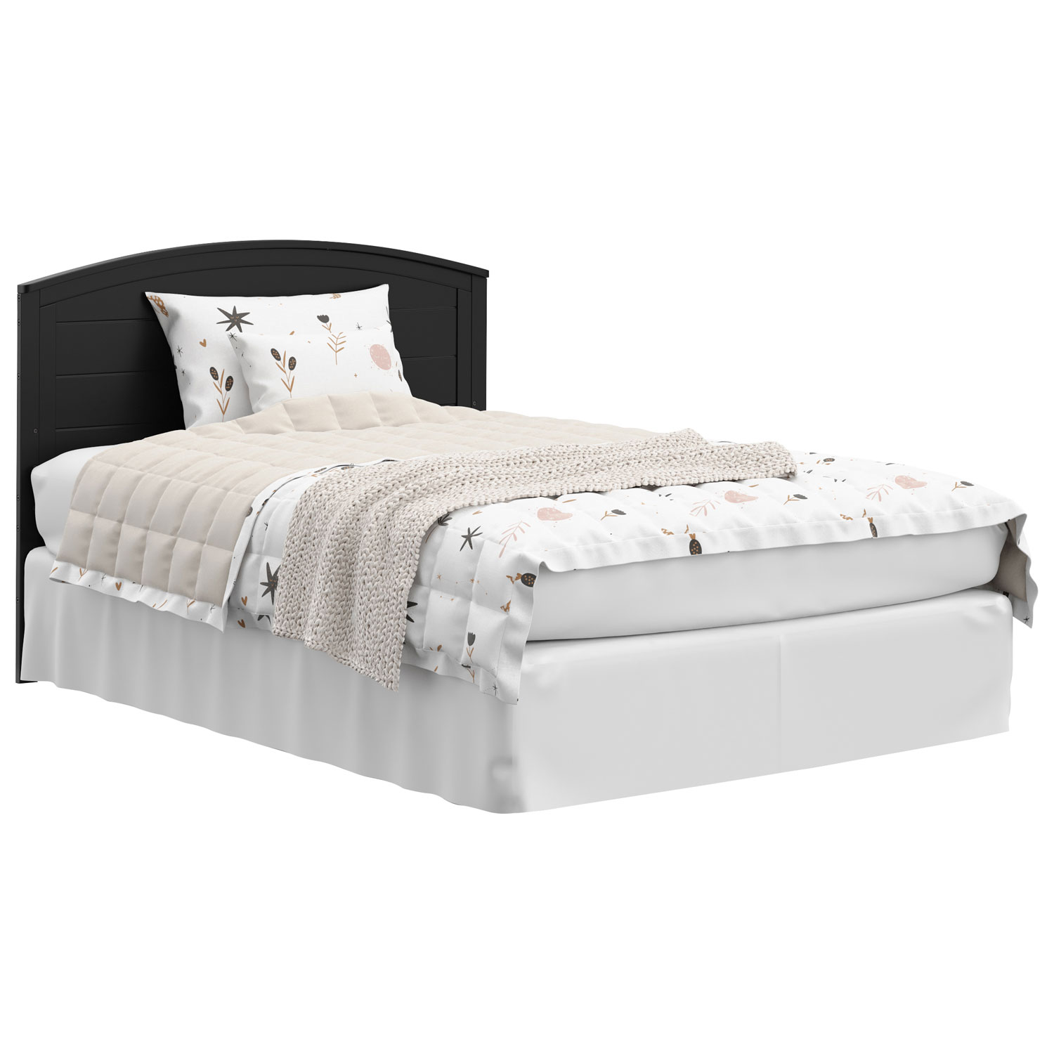 Graco Bellwood 5-in-1 Convertible Crib with Drawer - Black