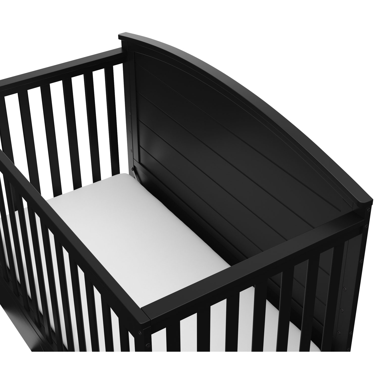 Graco Bellwood 5-in-1 Convertible Crib with Drawer - Black