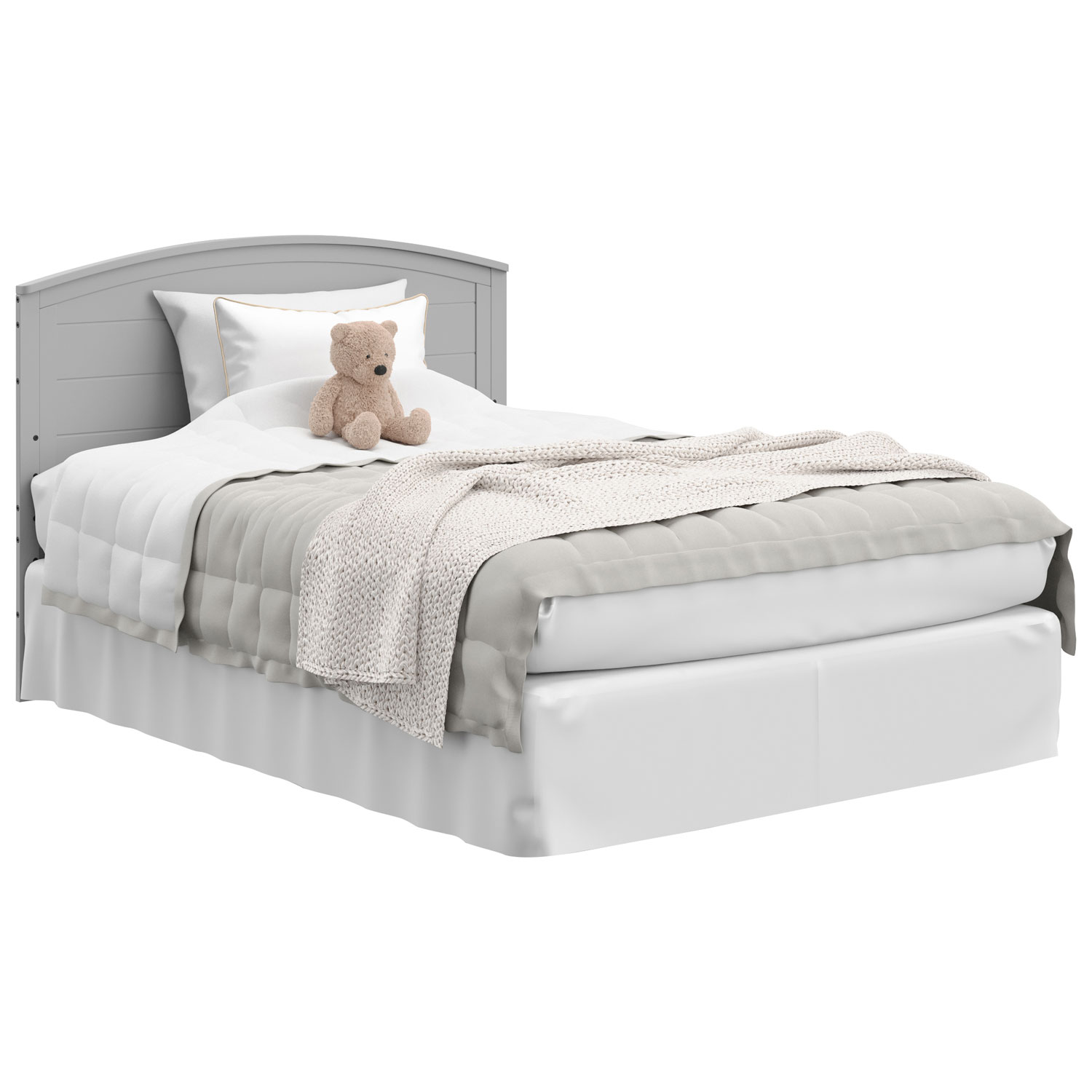 Graco Bellwood 5-in-1 Convertible Crib & Changing Table with Drawer - Pebble Grey