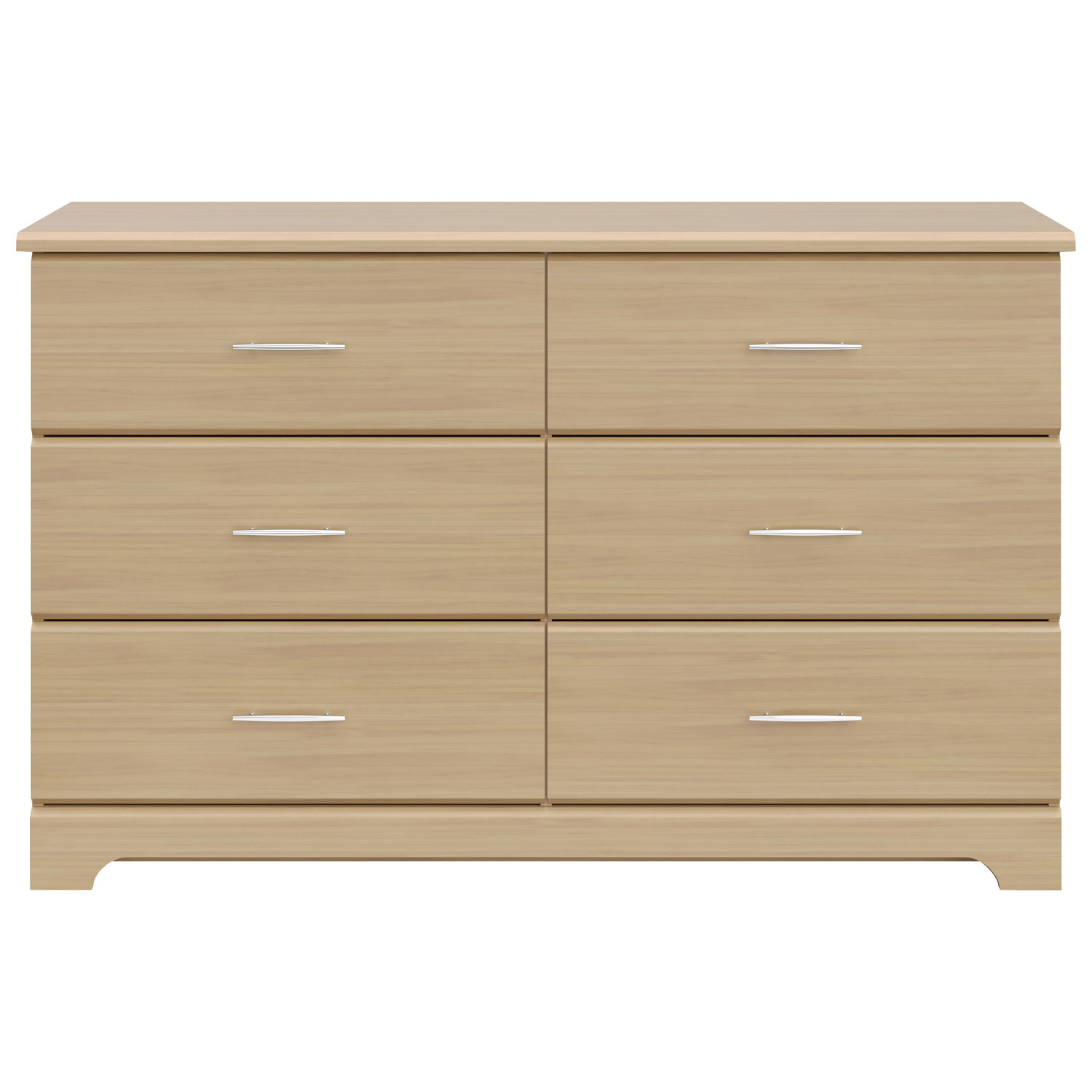 Commode à 6 tiroirs Brookside de Storkcraft - Bois flotté