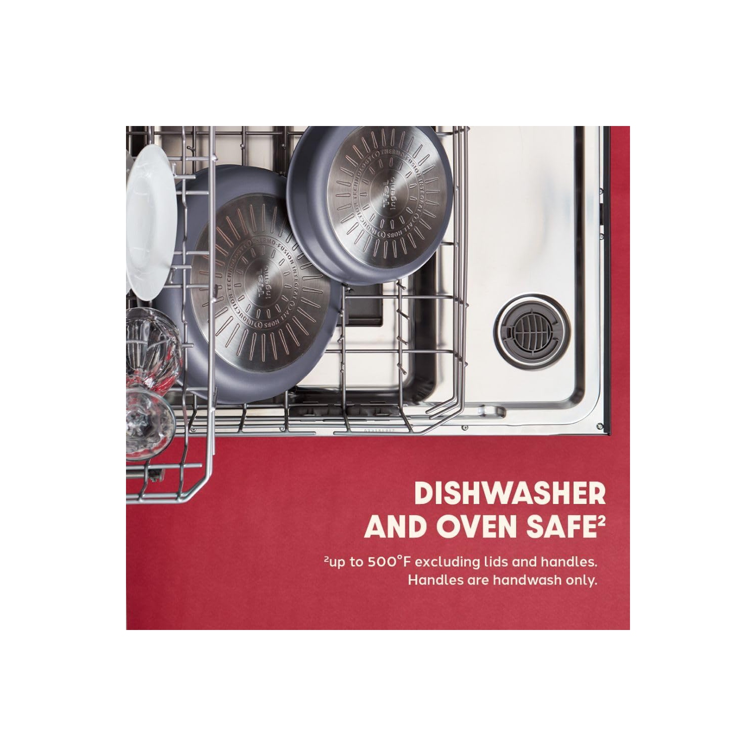 Batterie de cuisine antiadhésive T-fal Ingenio, four à induction, 14 pièces, batterie de cuisine 500F pièces, casseroles et poêles, four, gril, va au