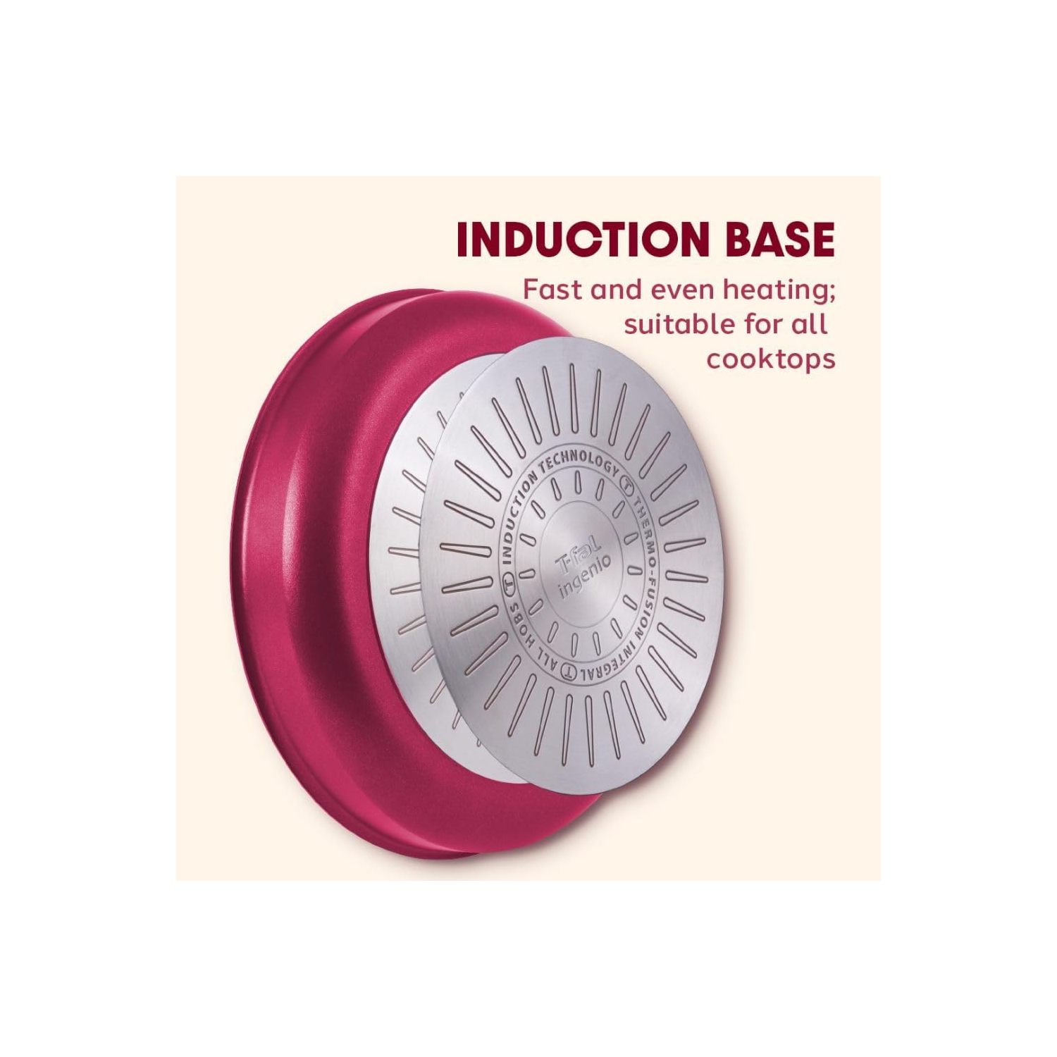 Batterie de cuisine antiadhésive T-fal Ingenio, four à induction, 14 pièces, batterie de cuisine 500F pièces, casseroles et poêles, four, gril, va au