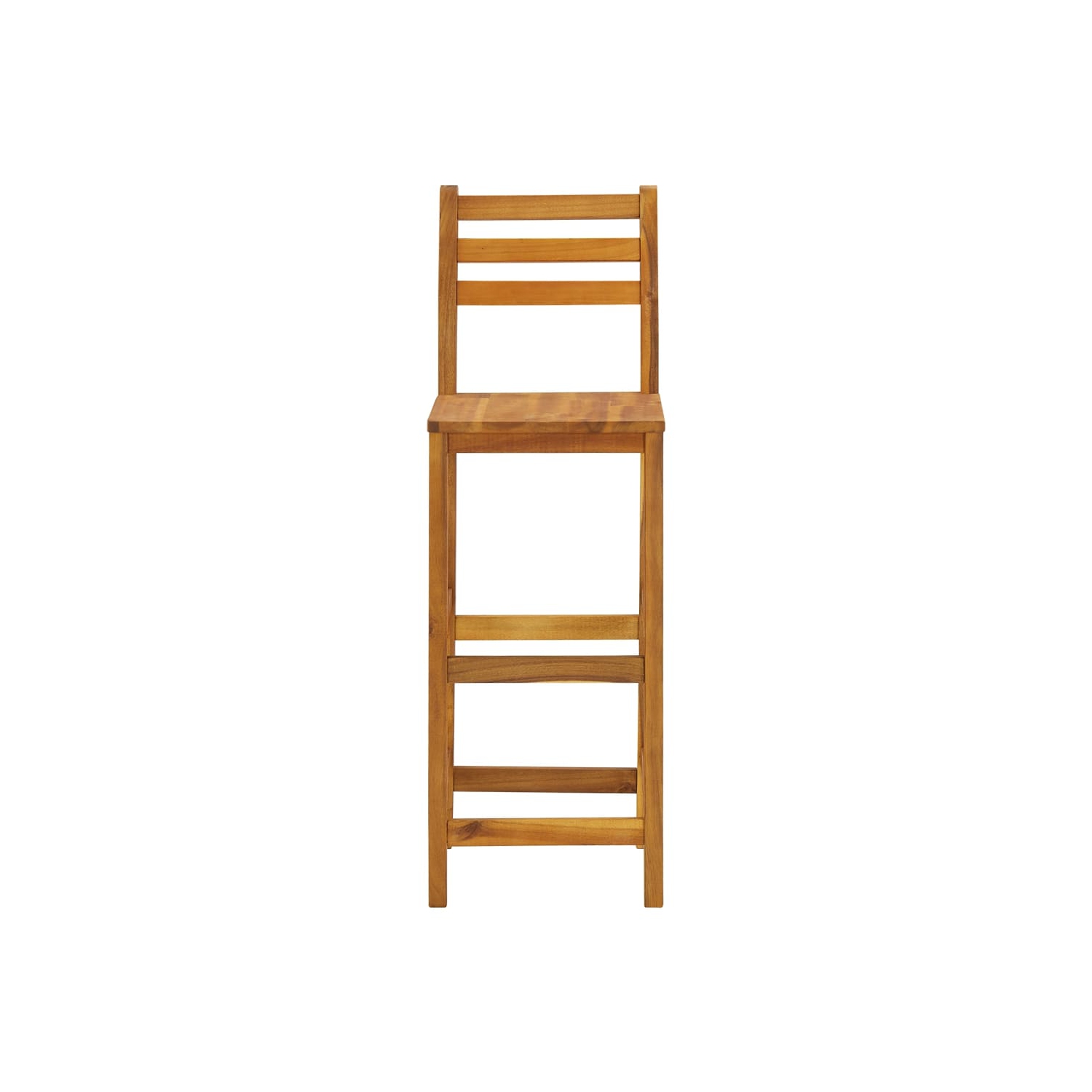 Ensemble de bar à jardin en bois d'acacia massif 3 pièces vidaXL