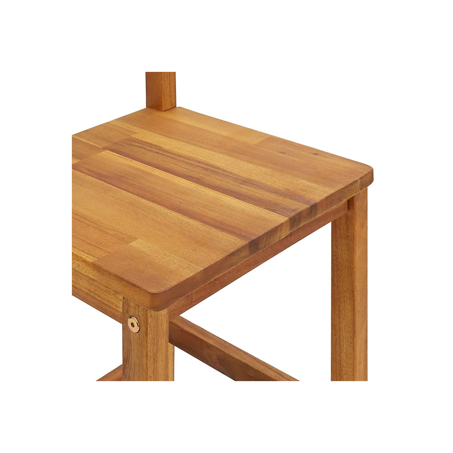 Ensemble de bar à jardin en bois d'acacia massif 3 pièces vidaXL