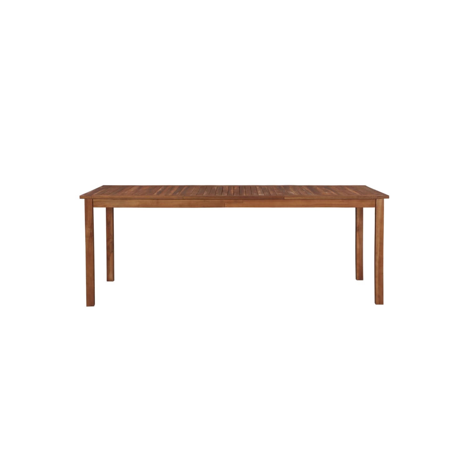 Table de jardin en bois d'acacia massif de 78,7 x x39,4 x x29,1 po de vidaXL
