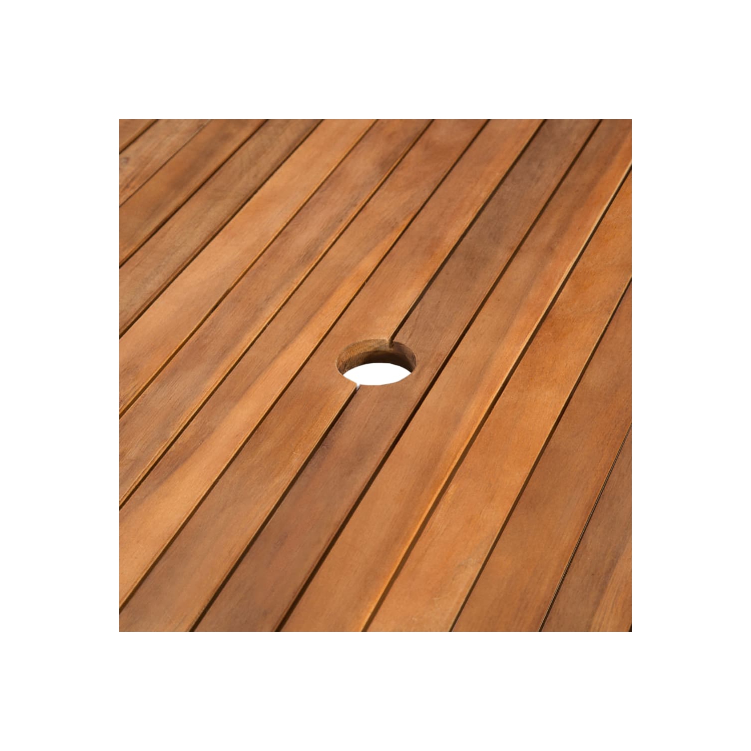 Table de jardin en bois d'acacia massif de 78,7 x x39,4 x x29,1 po de vidaXL