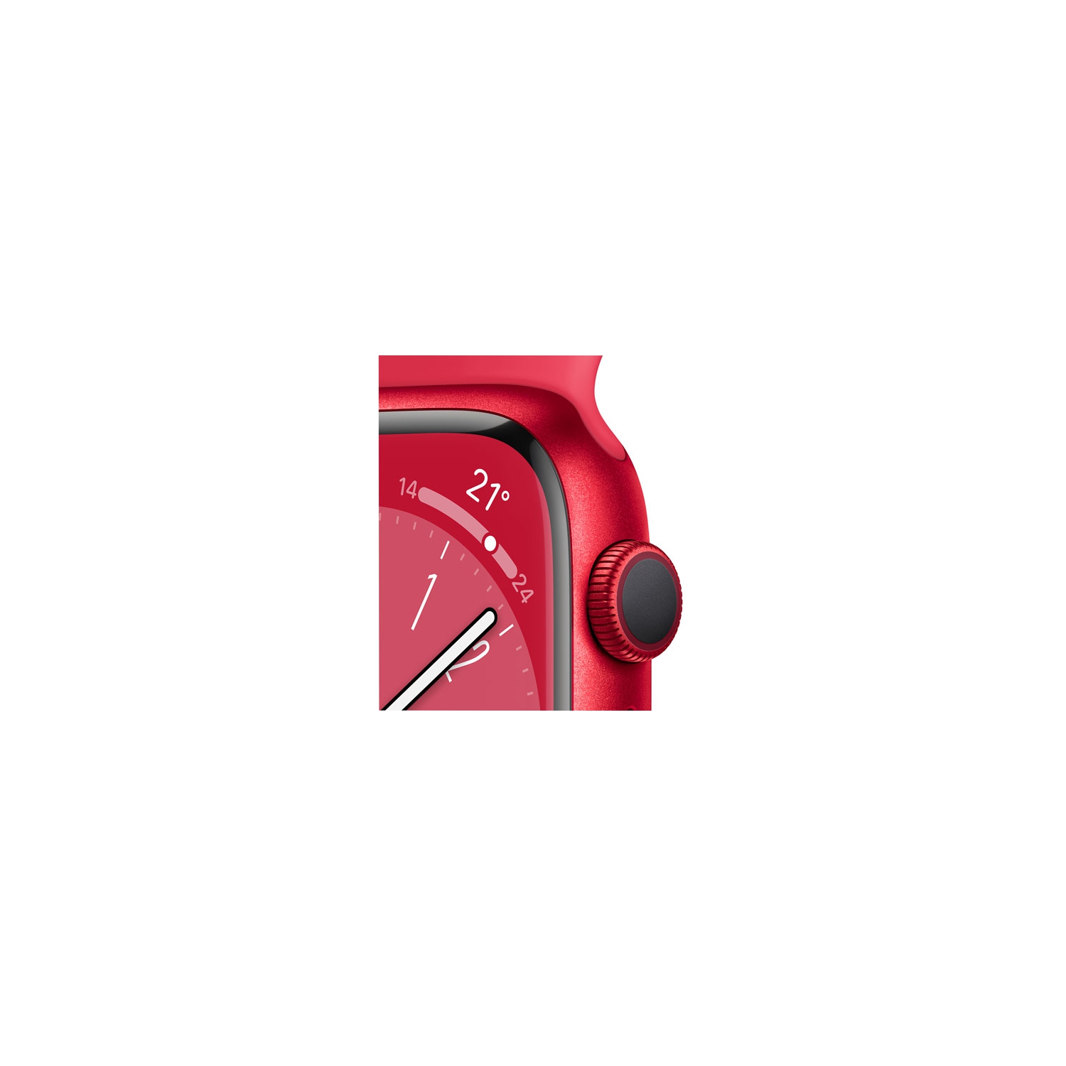 Boîte ouverte - Apple Watch Series 8 avec boîtier en aluminium 45 mm (PRODUCT)RED (sans bracelet)