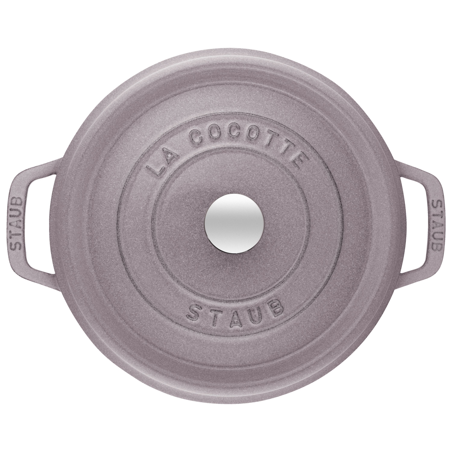 STAUB La Cocotte 3.7 L Cast Iron Round Cocotte, Cherry Blossom