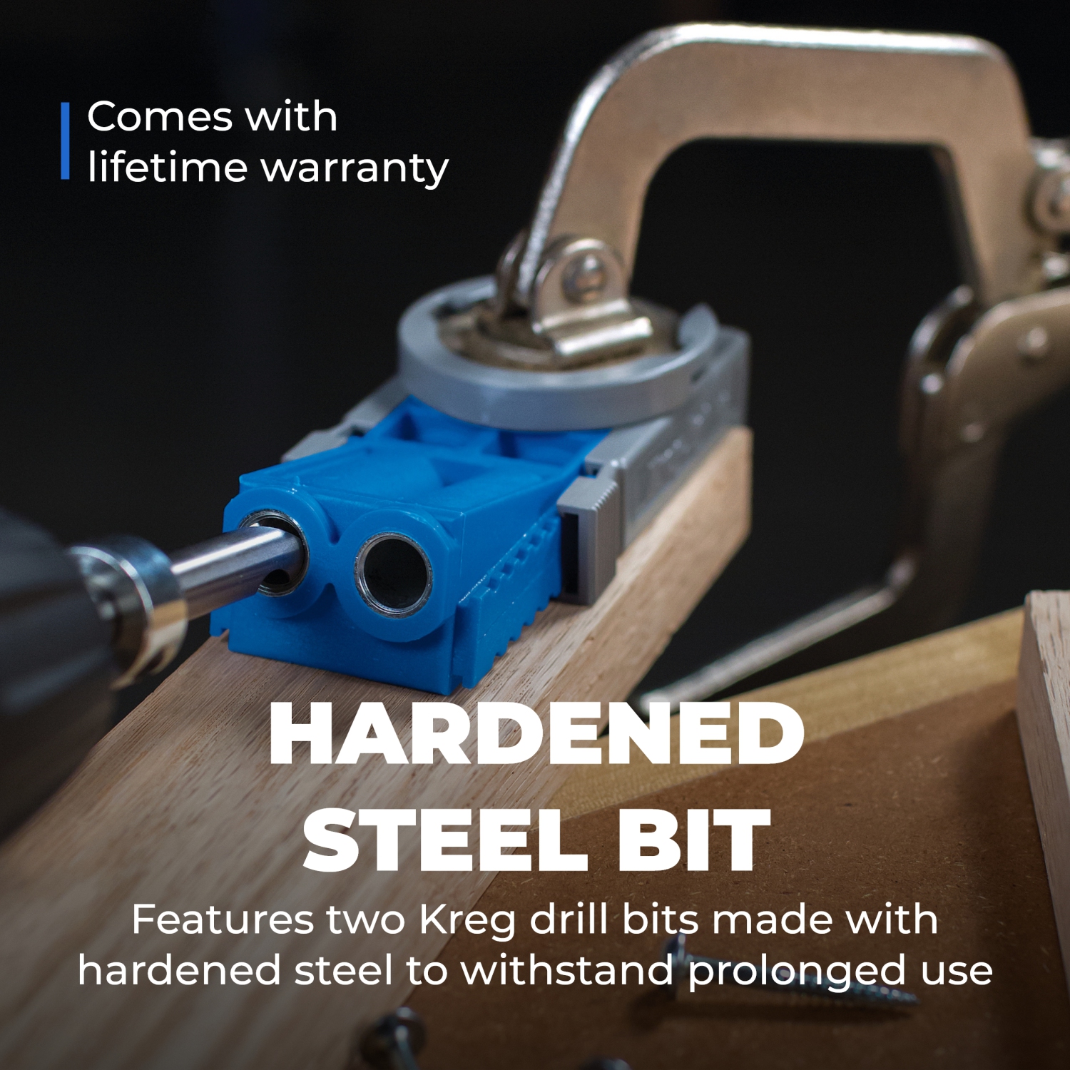 Kreg R3 Jr Système de dandinette à trou de poche