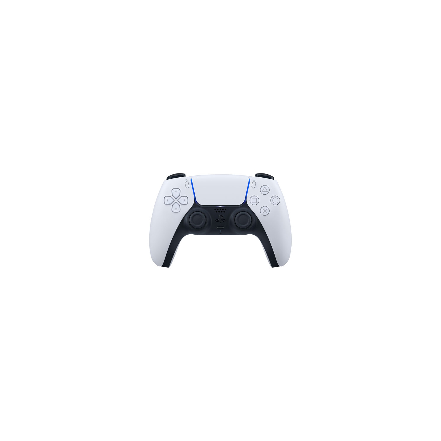 Refurbished (Good) - Sony PlayStation 5 PS5 DualSense Wireless Controller (White)