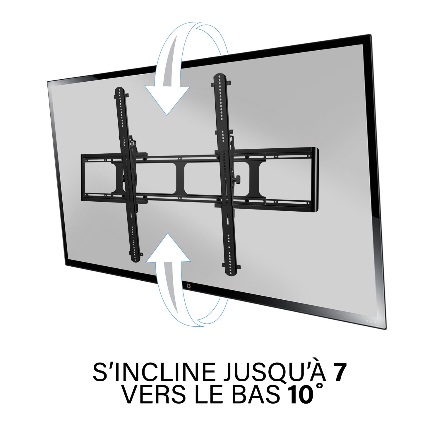 Sanus 65" - 140" Tilting TV Wall Mount - Black