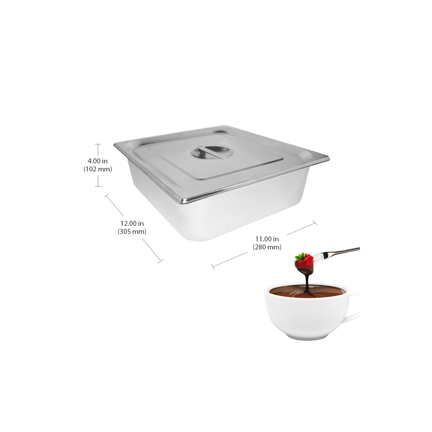 GR-D2002-1 Chocolate Melting Pot Commercial | Electric Chocolate Melting Machine | 1 tank | 110V