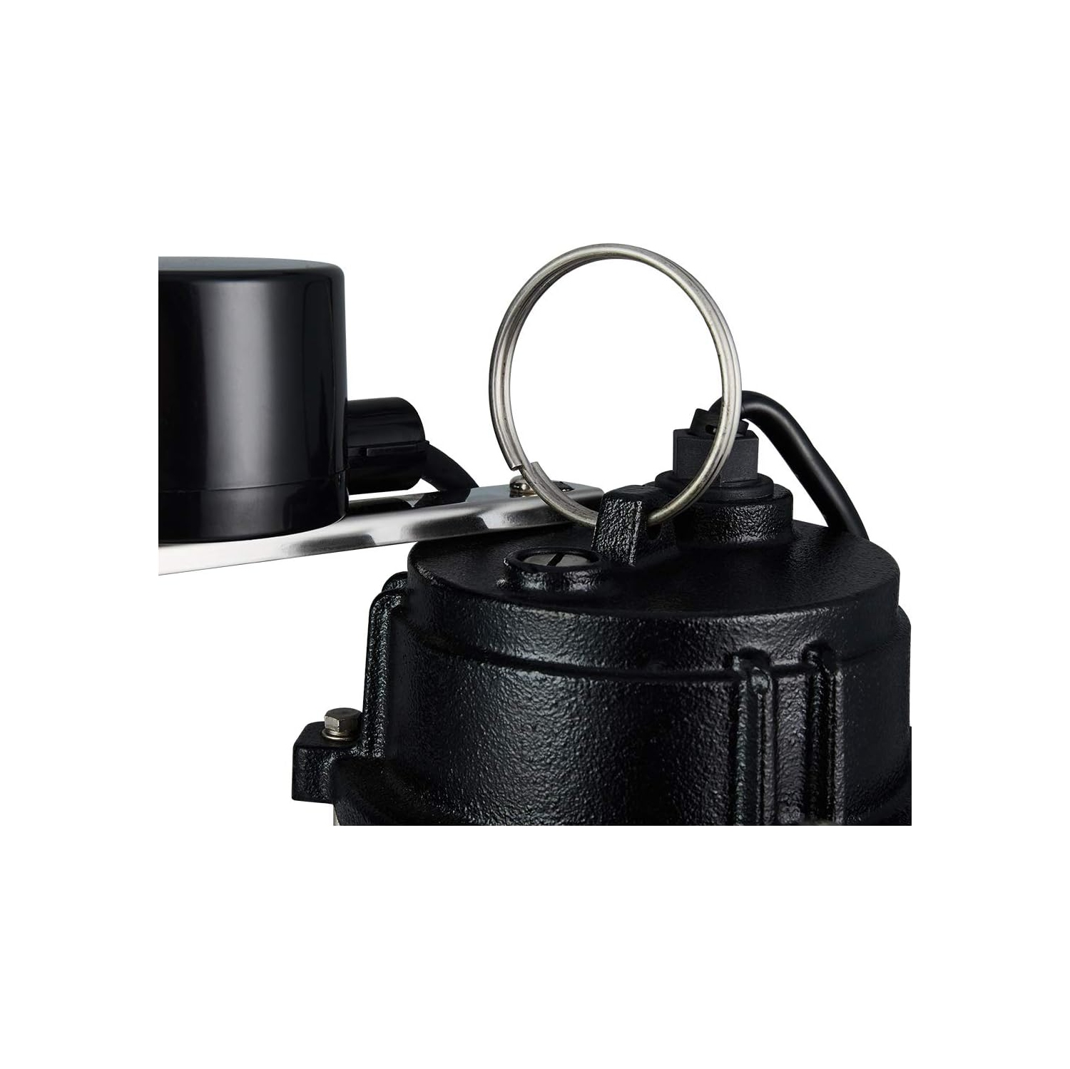 Pompe à puisard submersible Acquaer 1/2&nbsp;HP avec coque de moteur en acier inoxydable et base de pompe en fonte, modèle : SUS050 V