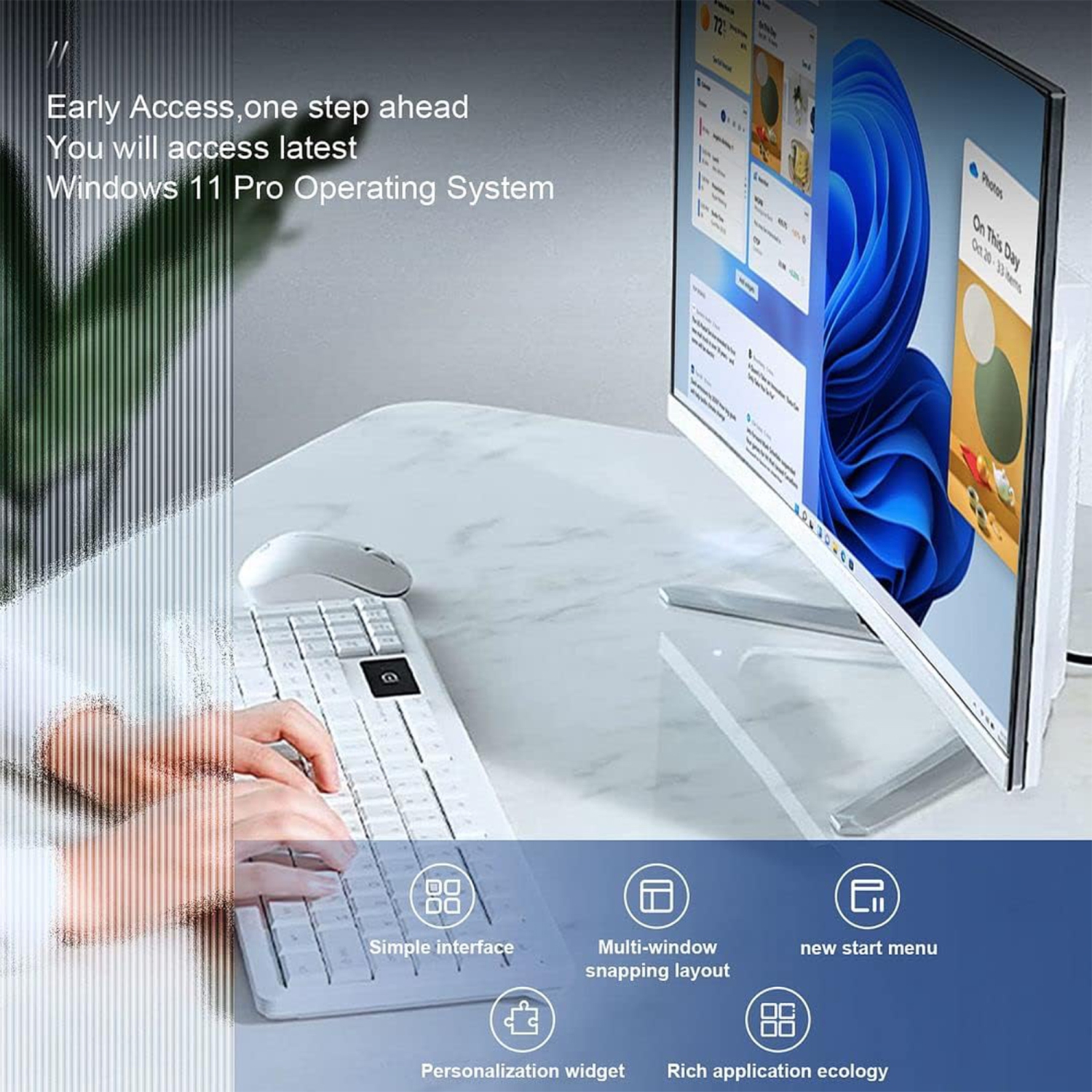 Refurbished - Dell Computer OptiPlex 3060 SFF Windows 11 Pro Business Desktop PC (Intel i5 Hexa-Core CPU/ 32GB DDR4 RAM/ 512GB M.2 NVMe SSD/ 1TB HDD/