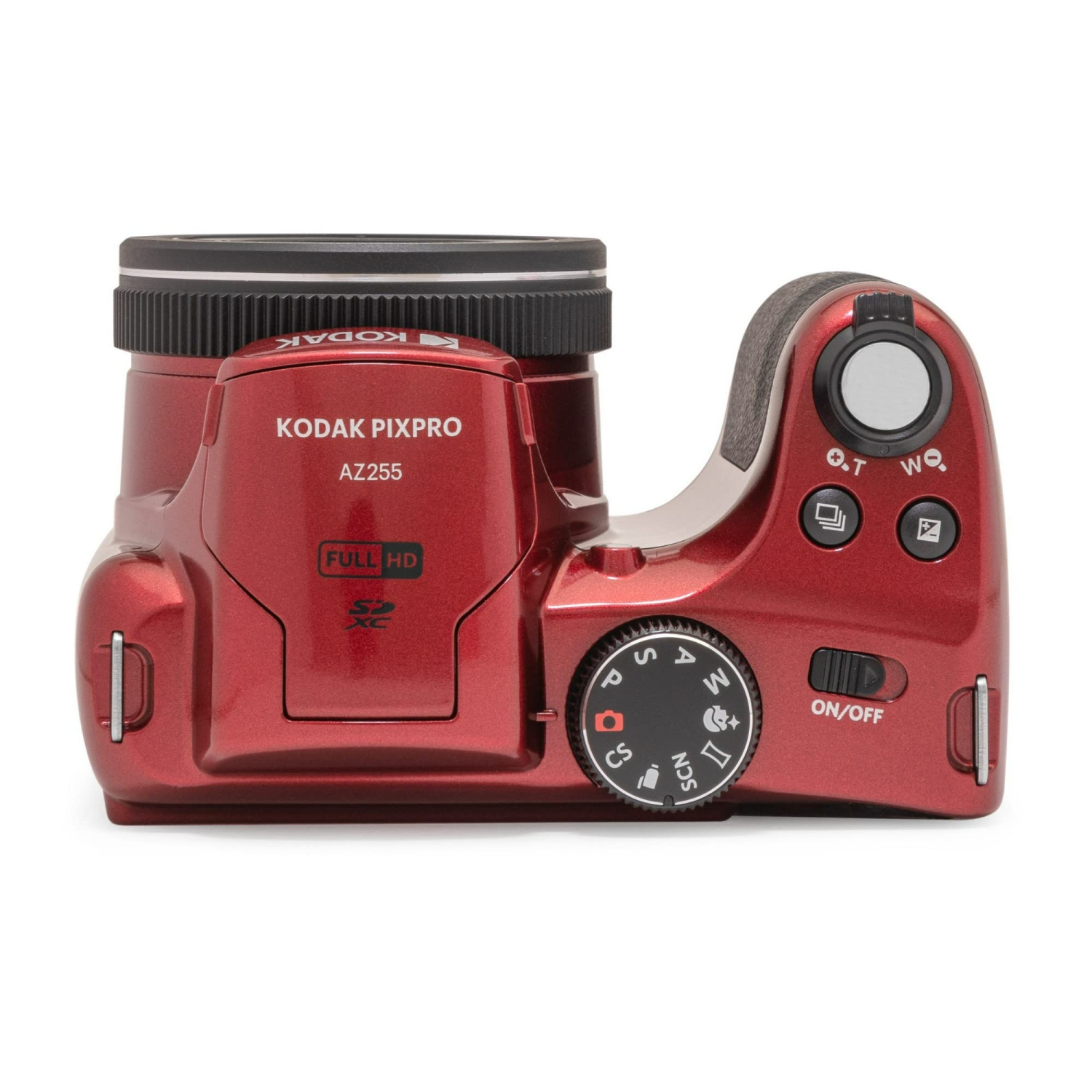 KODAK PIXPRO AZ255-RD 16MP Digital Camera 25X Optical Zoom 24mm Wide Angle Lens Optical Image Stabilization 1080P Full HD Video 3" LCD Vlogging Camera