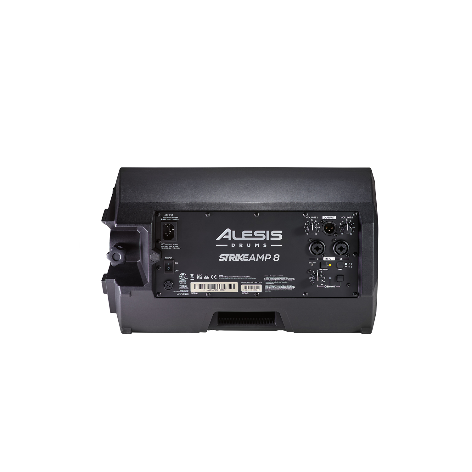 Amplificateur de batterie électronique de 8 MK2 2000 W Strike amp d'Alesis avec Bluetooth