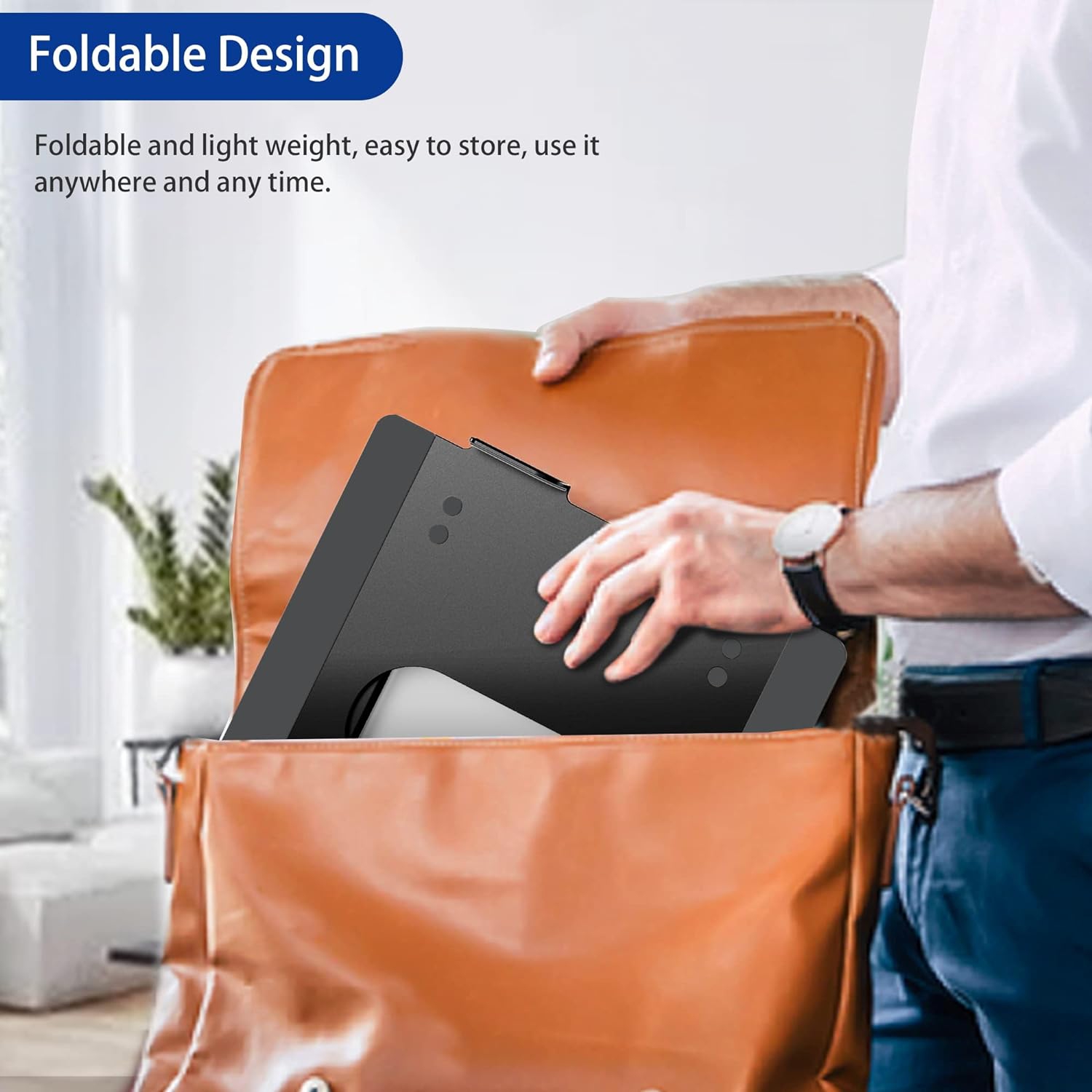 Support en aluminium pour portable, support ergonomique réglable pour ordinateur portatif, support pour ordinateur compatible avec les portables Air,