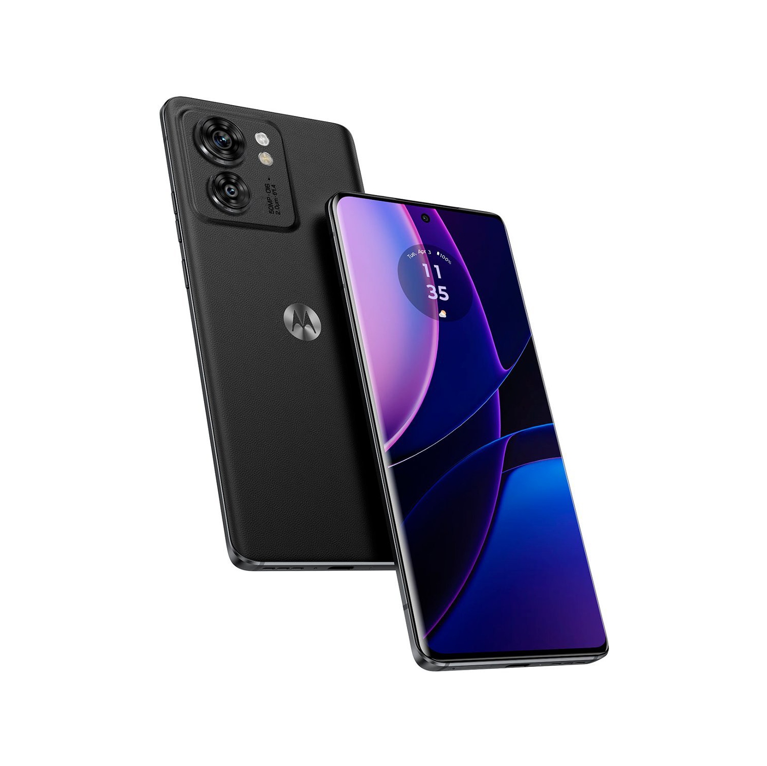 Remis à neuf - 256 Go téléphone intelligent Edge de Motorola (2023) - Noir éclipse - Déverrouillé