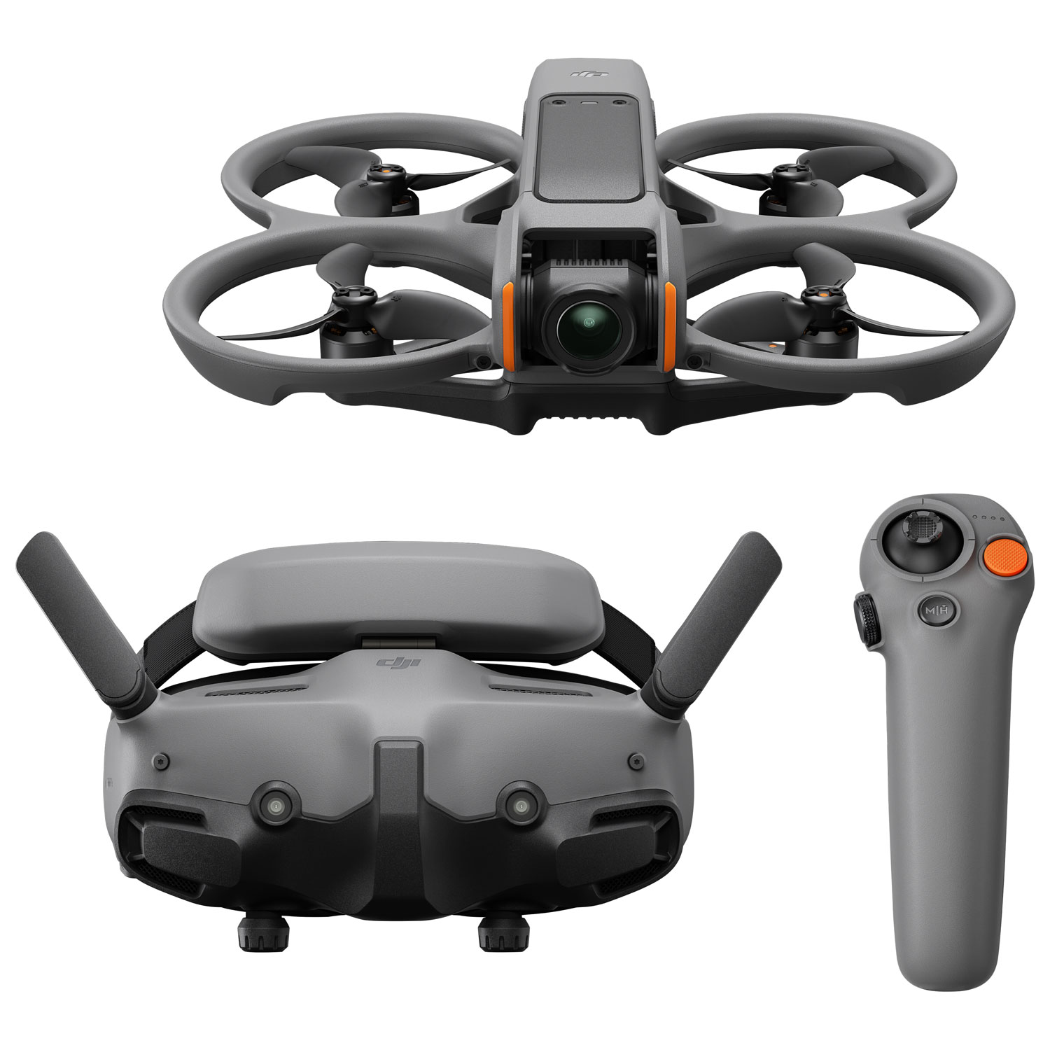 DJI Avata 2 Quadcopter Drone Fly More Combo with Goggles & Controller